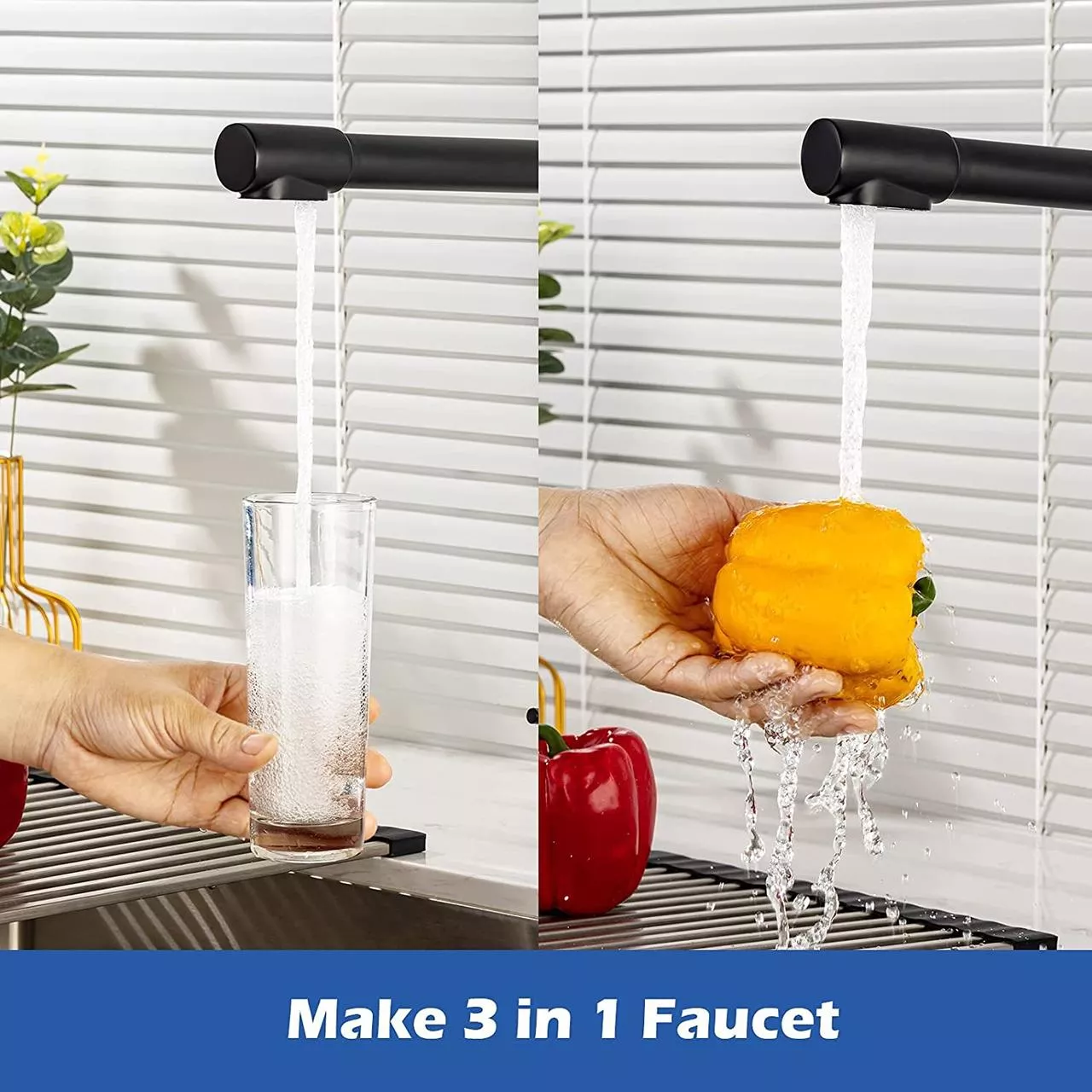 Змішувач для кухні Wezer EKO4C-01 під фільтр (SQ-1044950) - фото 3 Змішувач для кухні Wezer EKO4C-01 під фільтр (SQ-1044950) - фото 3