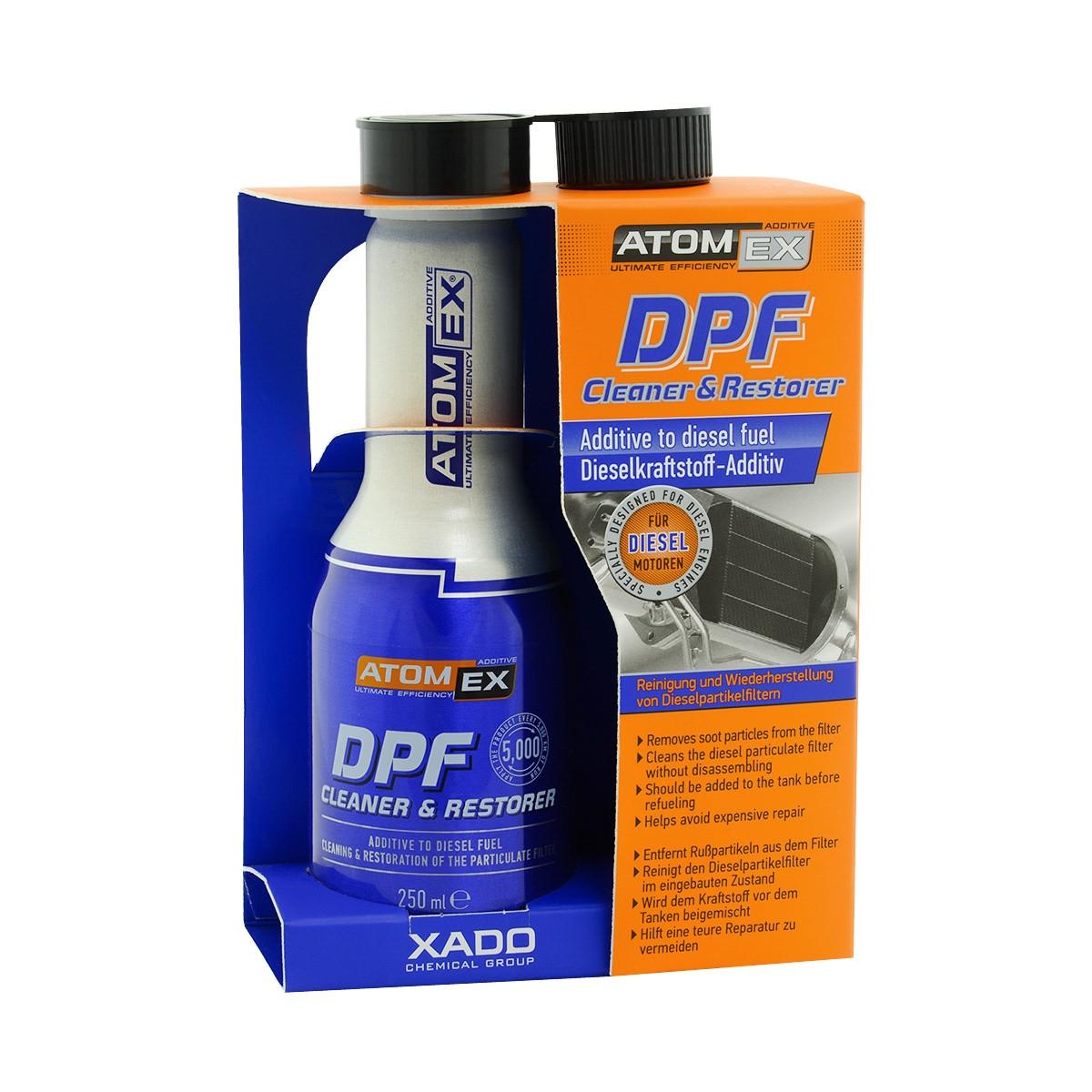 Очисник сажового фільтра XADO ATOMEX DPF Cleaner 250 мл