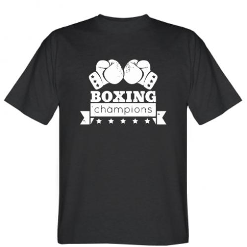 Футболка мужская Boxing Champions S Черный (331626-2-42540-S) Футболка мужская Boxing Champions S Черный (331626-2-42540-S)