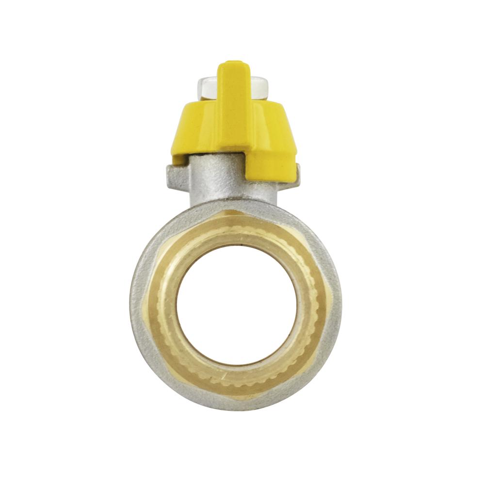 Кран кульовий Raftec DN20 НВ 3/4″ GRB21 Yellow - фото 3