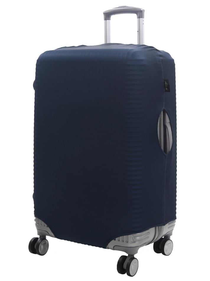 Чехол для чемодана AIRTEХ 337 средний M Темно-синий Чехол для чемодана AIRTEХ 337 средний M Темно-синий