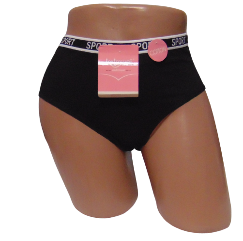 Женские трусики со спортивной резинкой Kokowei 3325 XL Черный (1776763786) Женские трусики со спортивной резинкой Kokowei 3325 XL Черный (1776763786)