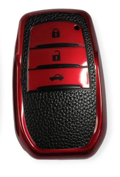 Чехол для ключа Toyota кожаный (2323643443)