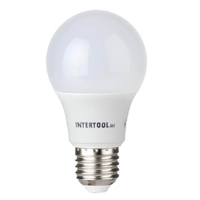 Світлодіодна лампа Intertool LED 10 Вт E27 220 В (LL-0014)