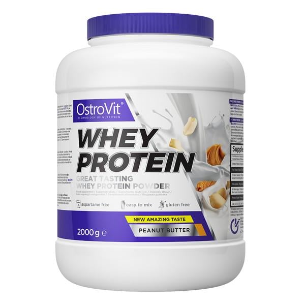 Протеин OstroVit Whey Protein 2 кг Арахисовая паста