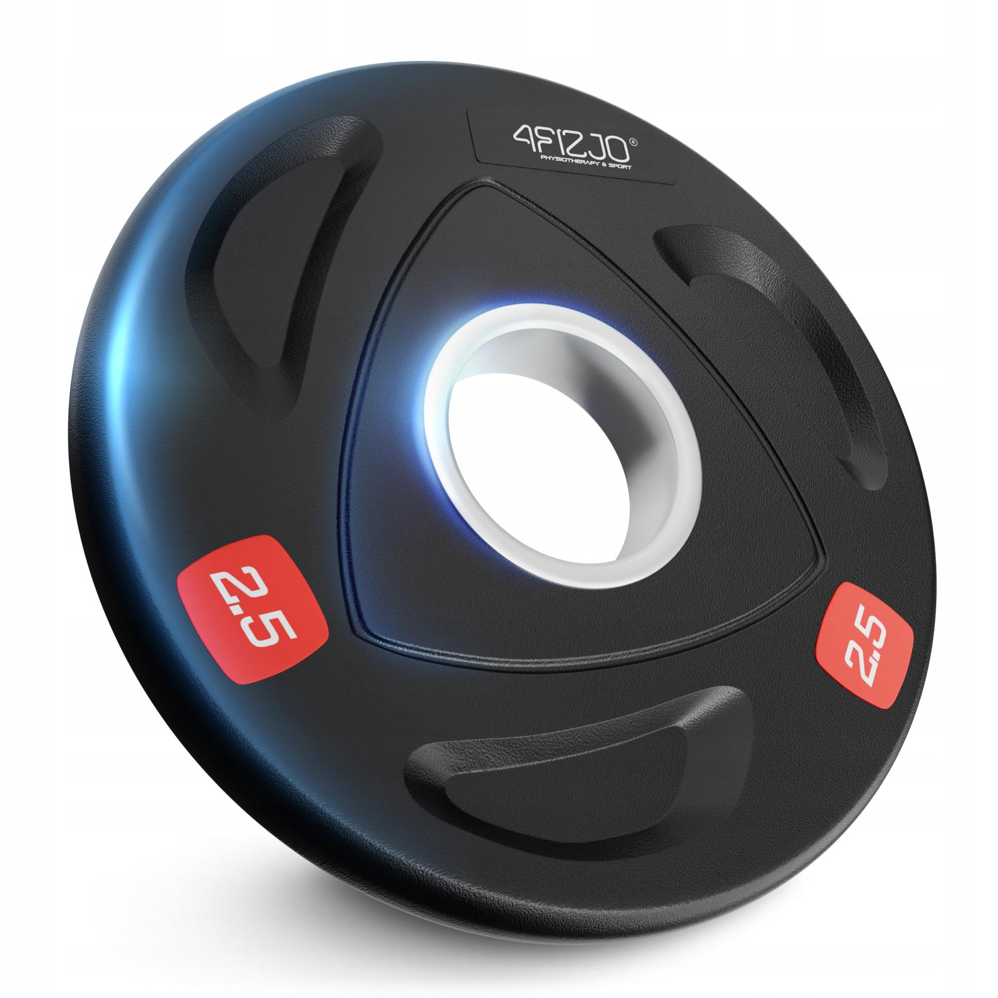 Диск олімпійський 4fizjo металевий/прогумований 2 шт. 2,5 кг 51 мм Black (P-5905973401265) - фото 6 Диск олімпійський 4fizjo металевий/прогумований 2 шт. 2,5 кг 51 мм Black (P-5905973401265) - фото 6