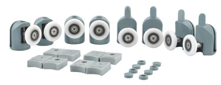 Комплект роликів для душової кабіни Ruhhy 24 мм 8 шт. (3305)