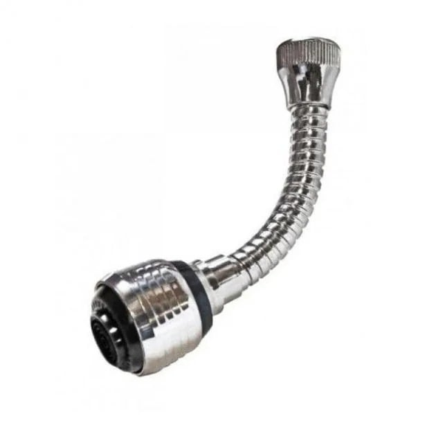 Насадка на кран Turbo Flex 360 водосберегающая Серый (51017yop)