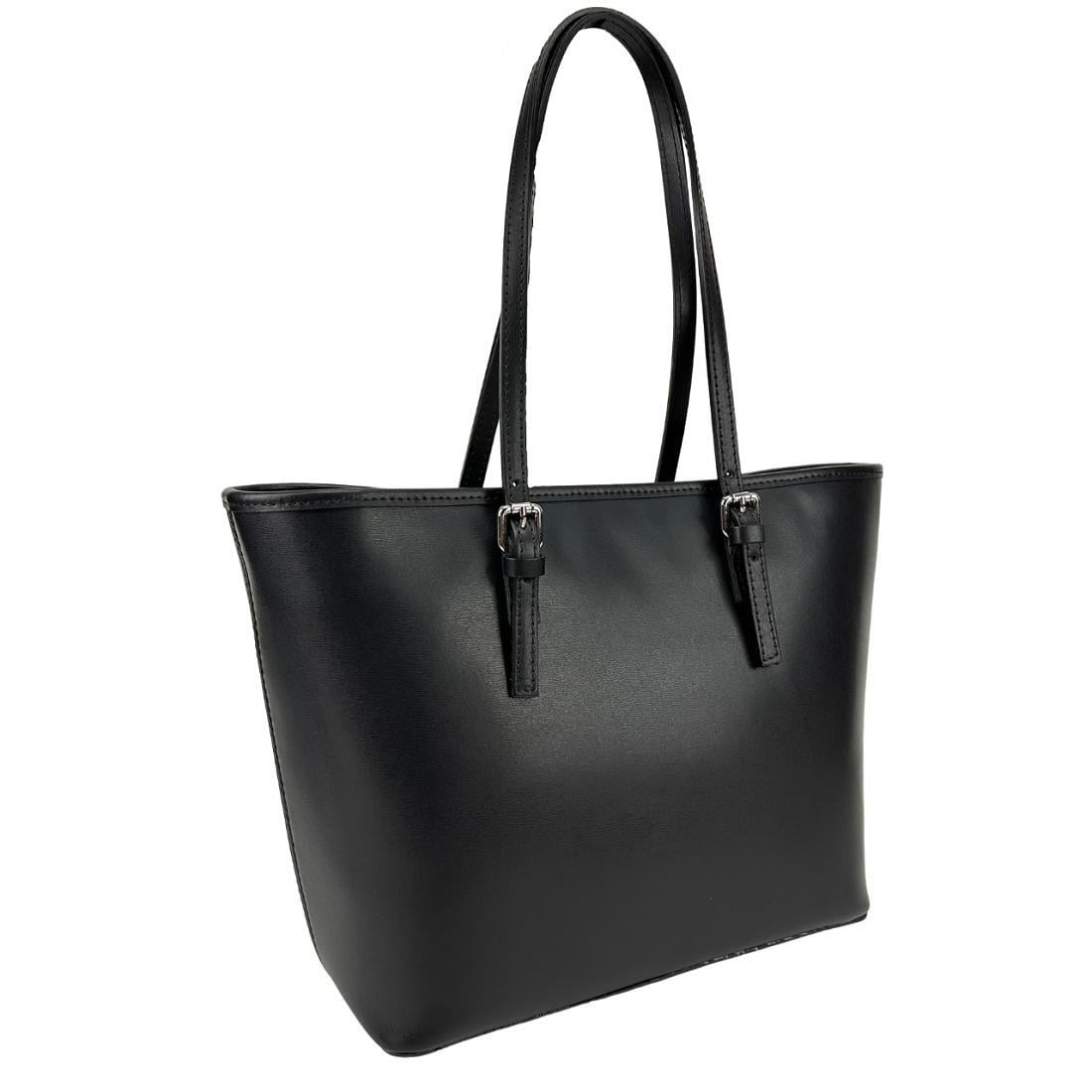 Женская сумка Royal Bag F-IT-76105A кожаная Черный (7445)