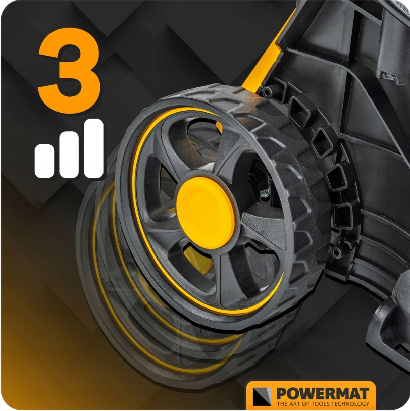 Газонокосилка аккумуляторная Powermat 2 аккумулятора 4Ач (2619870371) - фото 8 Газонокосилка аккумуляторная Powermat 2 аккумулятора 4Ач (2619870371) - фото 8