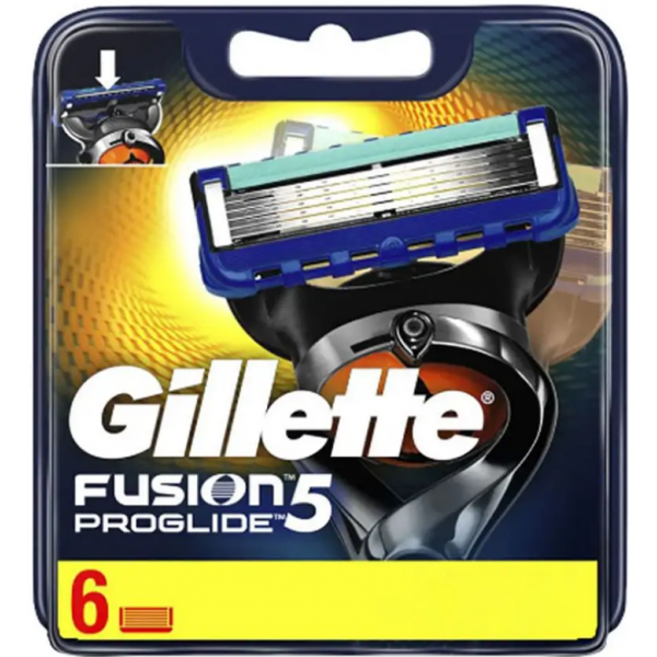 Картриджі змінні для гоління чоловічі Gillette Fusion5 ProGlide 6 шт.