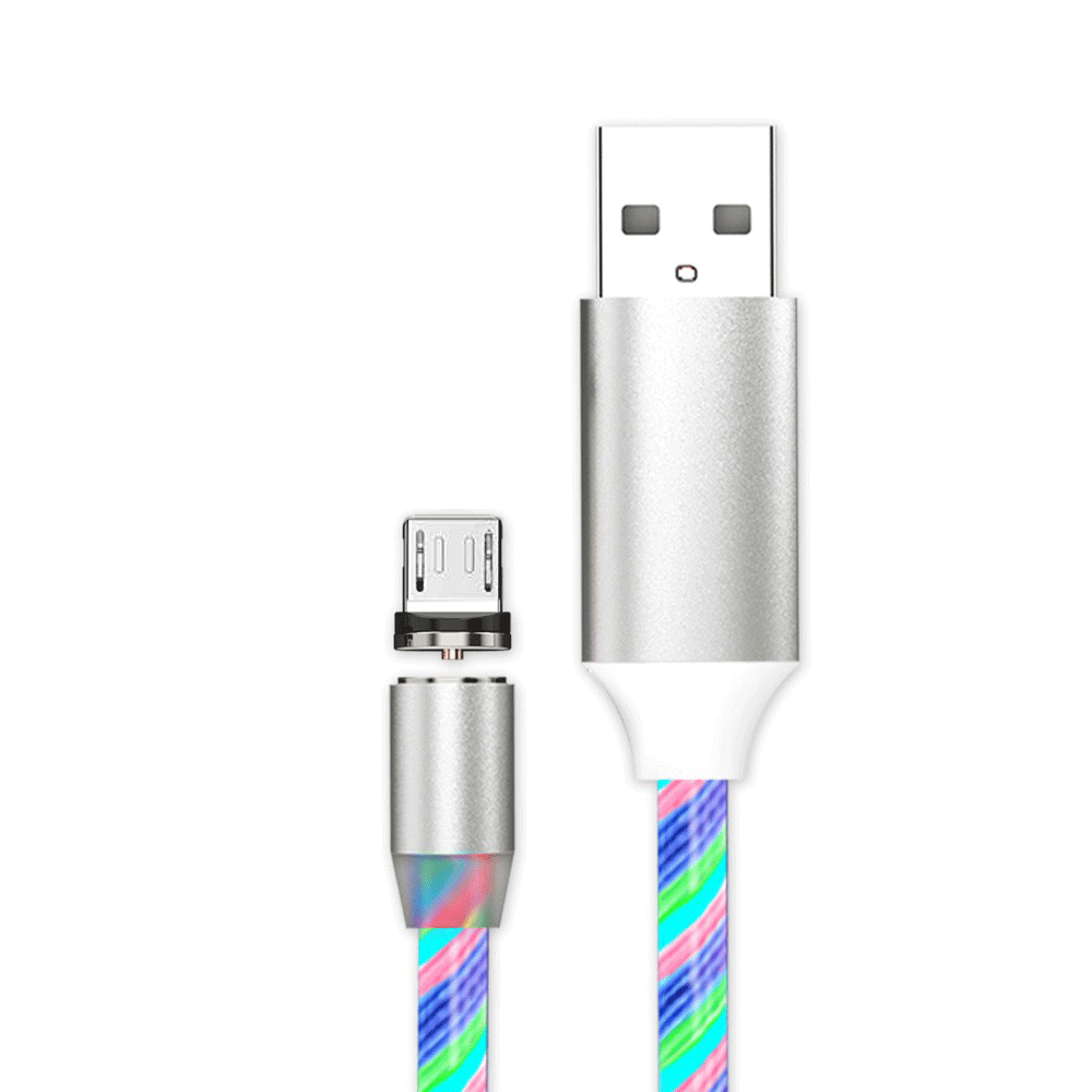 Кабель магнитный Kaku KSC-115 LED MicroUSB с подсветкой 1 м (1242150788) Кабель магнитный Kaku KSC-115 LED MicroUSB с подсветкой 1 м (1242150788)