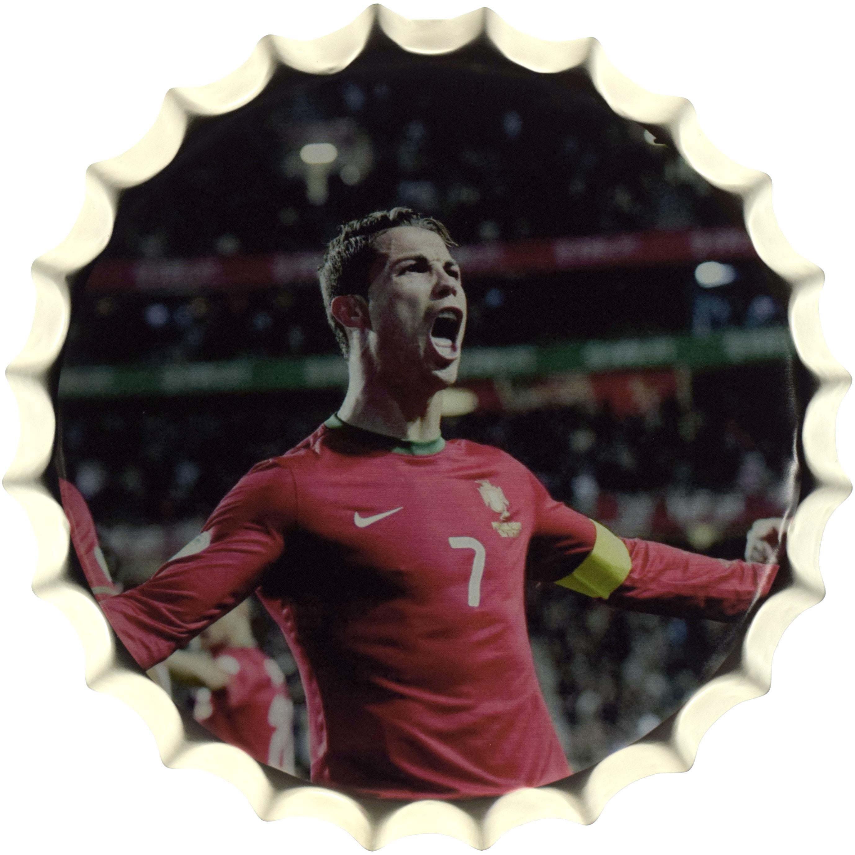 Металева табличка Кріштіану Роналду/Cristiano Ronaldo 35 см