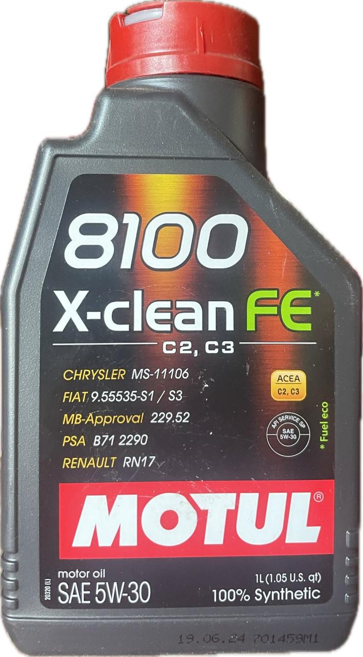 Моторное масло 8100 X-CLEAN FE 5W-30 1 л (814101)