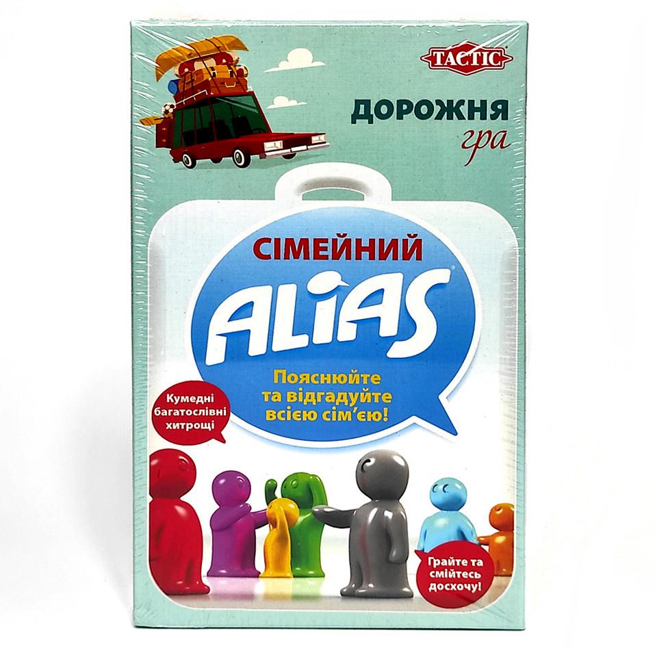 Настольная игра Tactic Alias Семейная, дорожная версия укр. язык (58111)