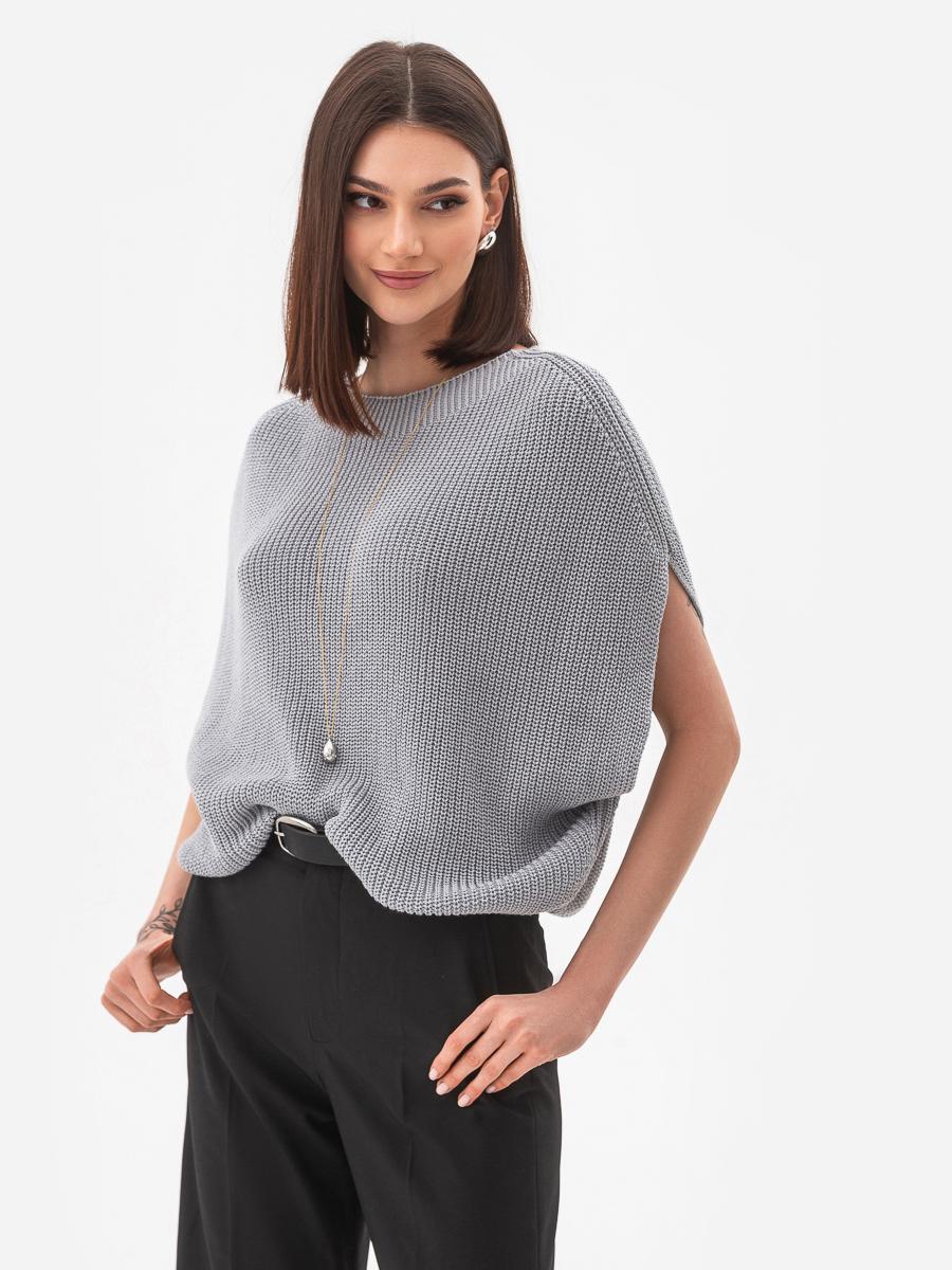 Безрукавка хлопковая SVTR р. 48-52 Серый (552)