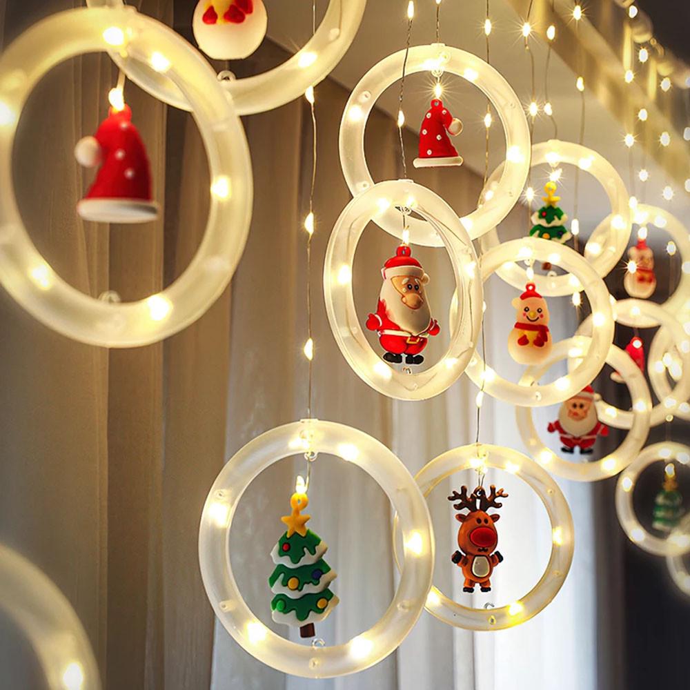 Штора Xmas Кольца с фигурами 3 м х 70 см 110L M Разноцветный (79dc22bb) Штора Xmas Кольца с фигурами 3 м х 70 см 110L M Разноцветный (79dc22bb)