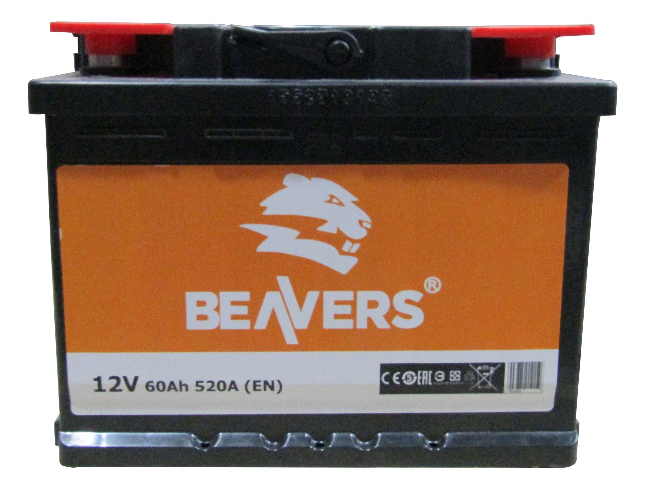 Акумулятор BEAVERS 520А 6СТ-60 L+ - фото 4