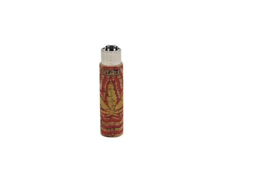 Зажигалка Clipper Caver Cork Leaves