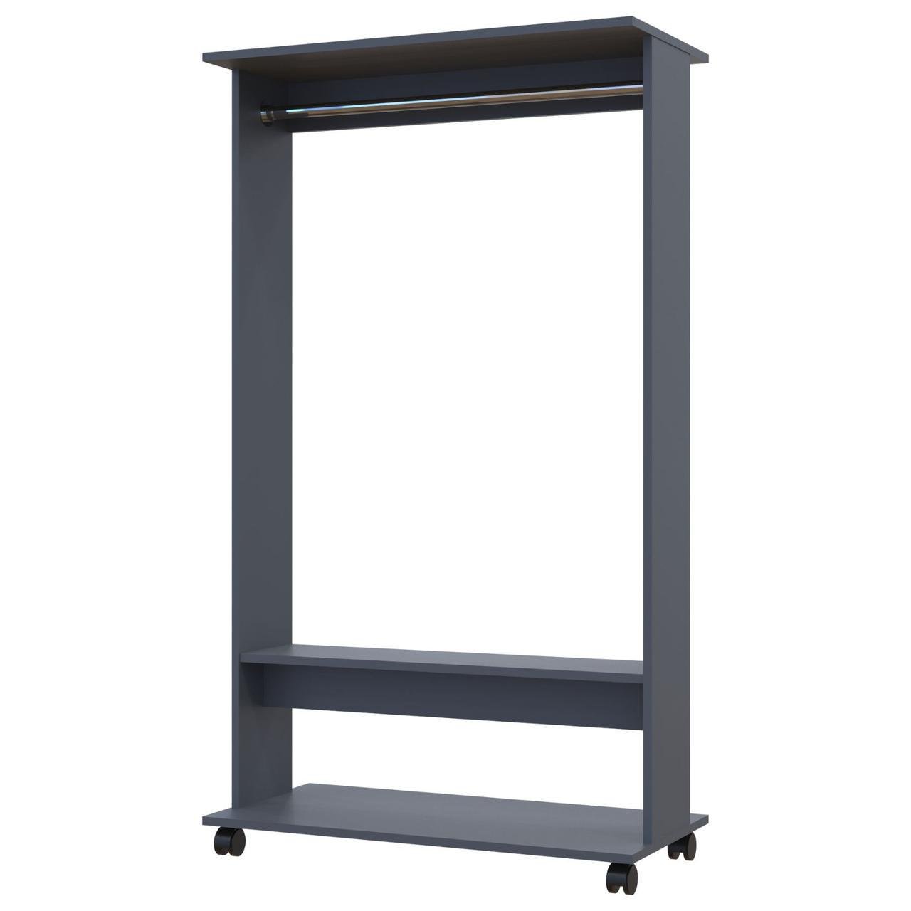 Стойка гардеробная Doros Д2 85х41,6х150 см Графитовый (DRS-011423)