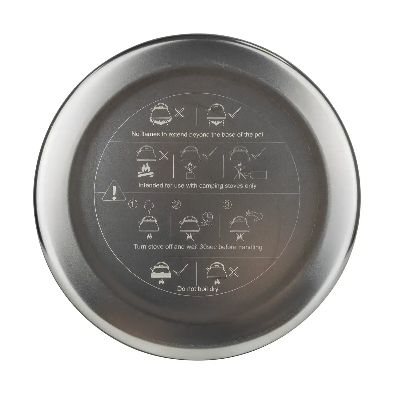 Чайник складаний силіконовий Tribe Collapsible Kettle 1,5 л із сталевим дном (T FF 0026 olive) - фото 3 Чайник складаний силіконовий Tribe Collapsible Kettle 1,5 л із сталевим дном (T FF 0026 olive) - фото 3