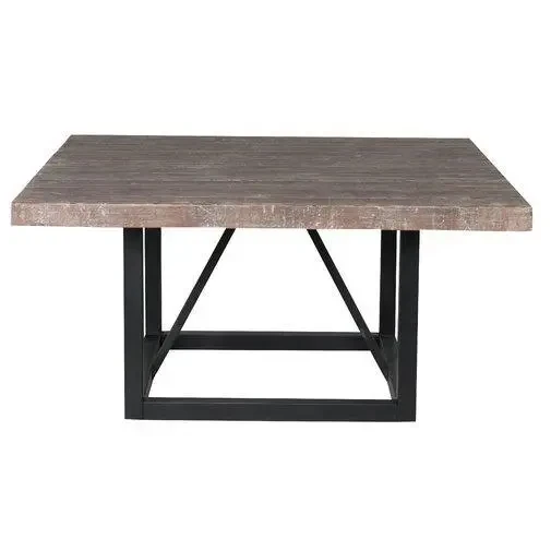 Обеденный стол LOFT NS-1202 для кухни и столовой Черный (3075787681)