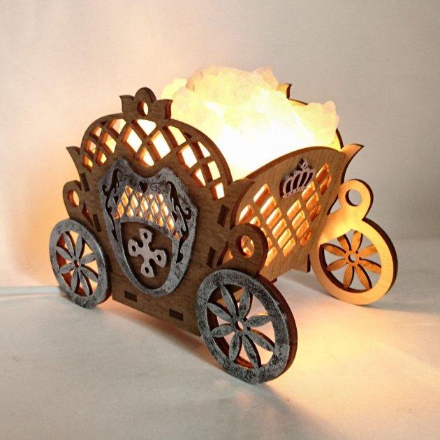 Светильник-ночник с регулируемой яркостью из соли 1,1 кг (К03004-3) - фото 2