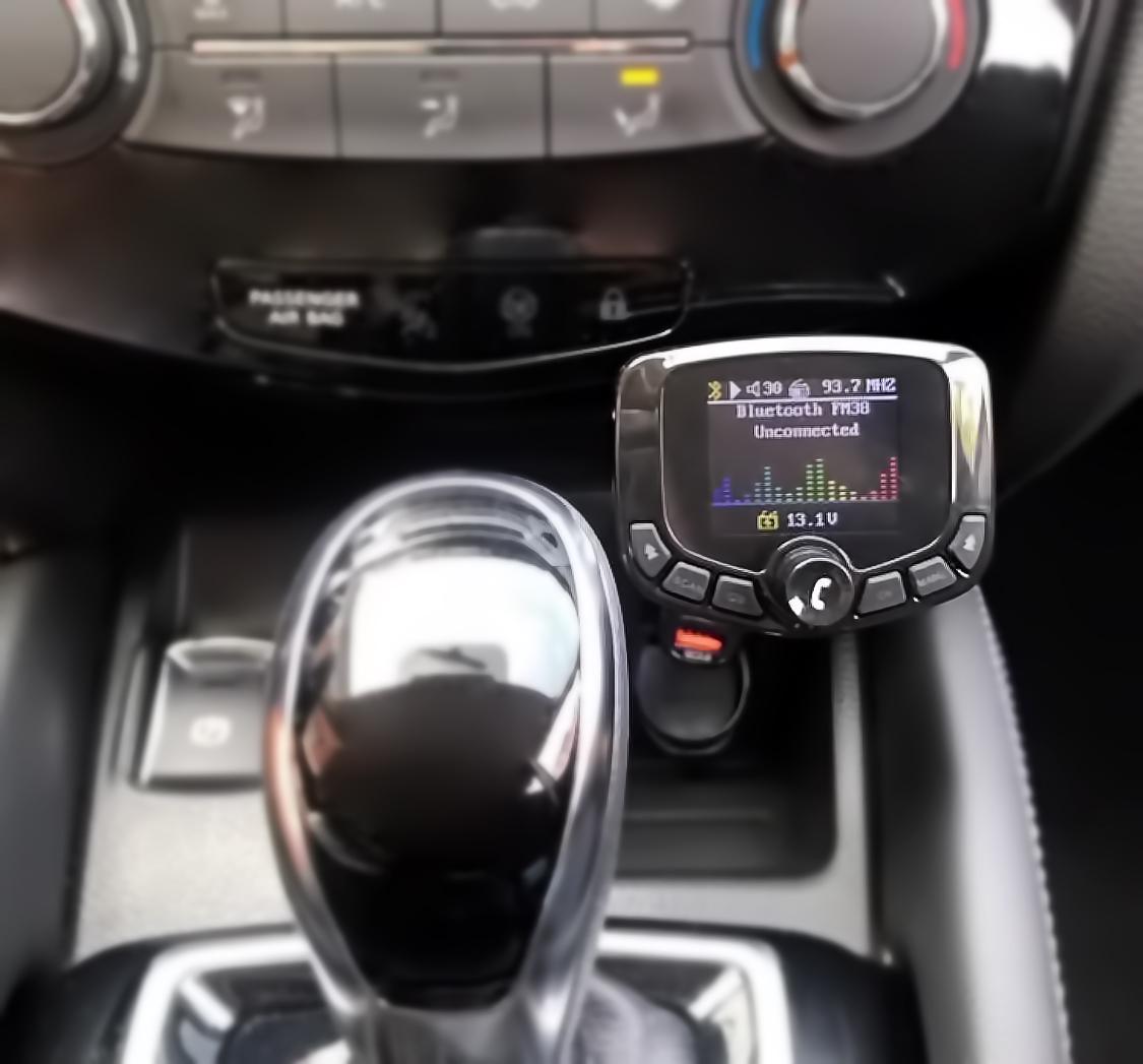 ᐉ FM-трансмиттер Auto Care Nulaxy Bluetooth Smart Auto Transmitter 2.0 (1101 )