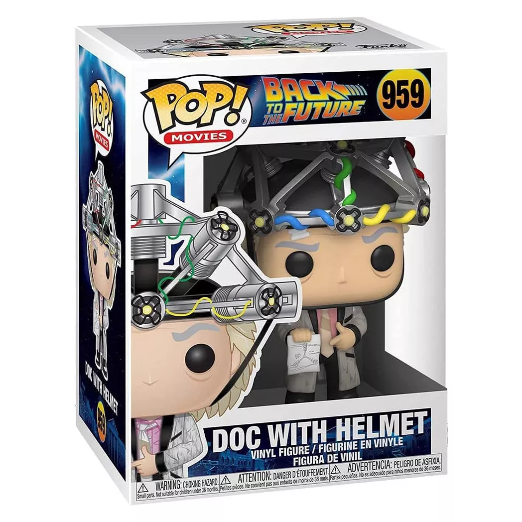 Фігурка Funko POP! Назад у майбутнє Док у шоломі (46914)