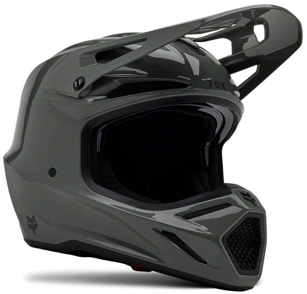 Мотошлем Fox V3 RS HELMET SOLID 2XL Dark Stone (46374)