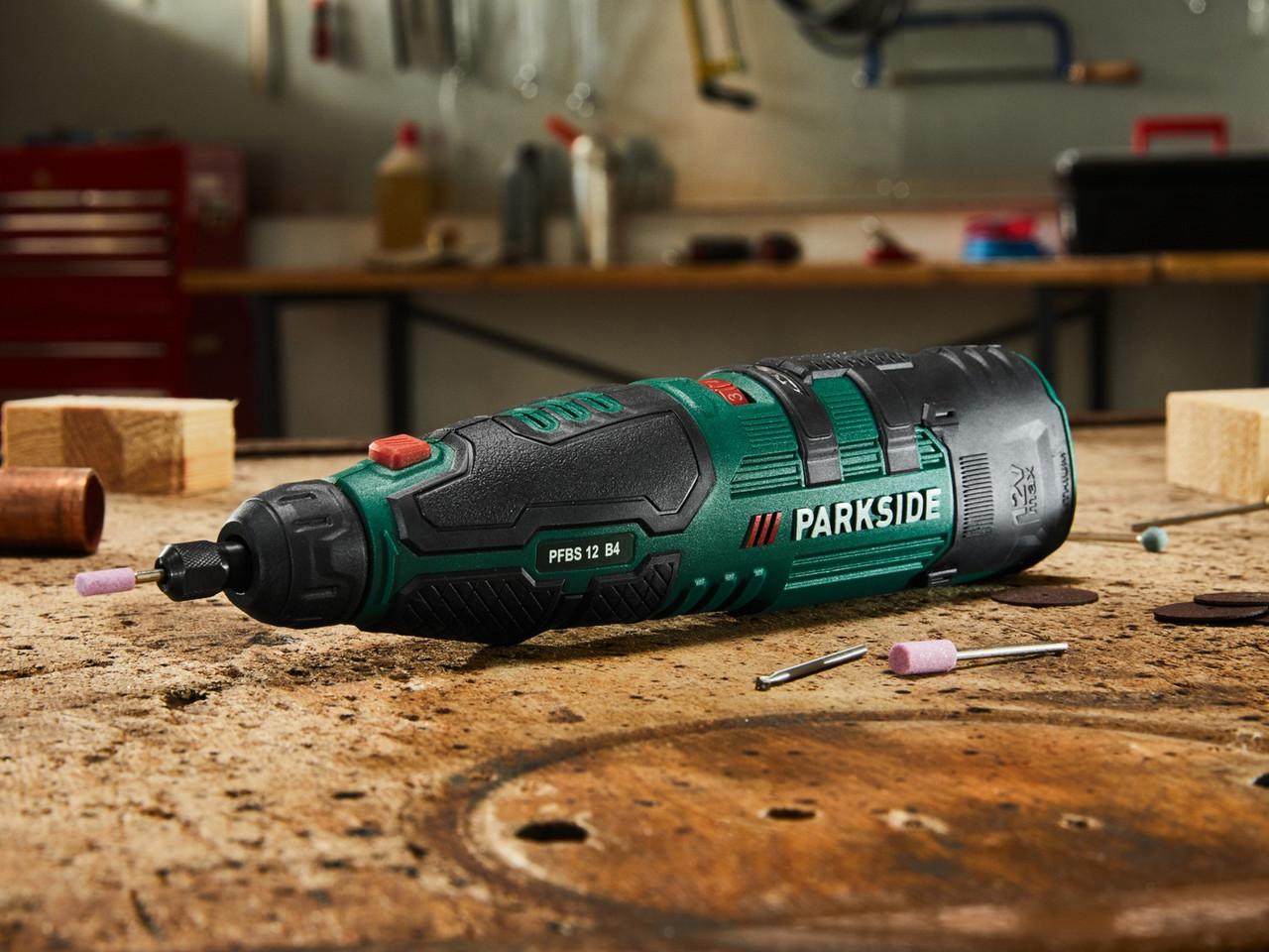 Гравер аккумуляторный PARKSIDE PFBS 12 C7 12 В 1,3 Ач (926991069) - фото 12 Гравер аккумуляторный PARKSIDE PFBS 12 C7 12 В 1,3 Ач (926991069) - фото 12