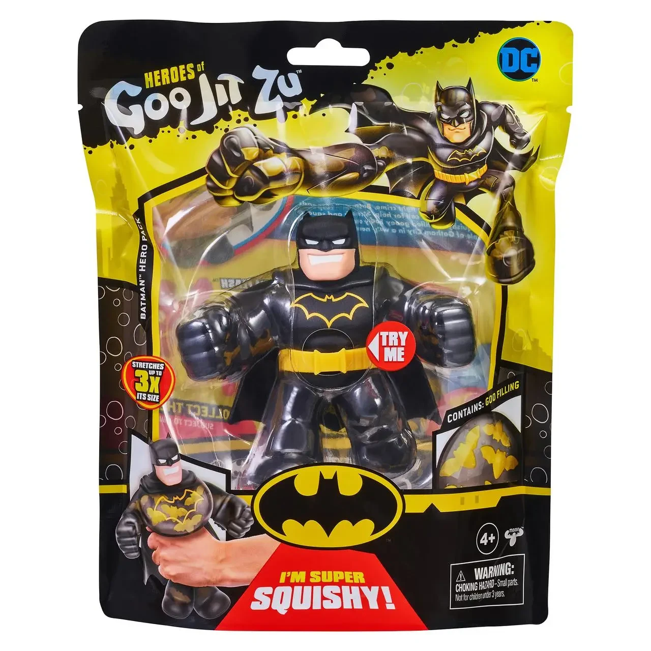 Фигурка Heroes of Goo Jit Zu DC Supagoo Batman (1819893275)