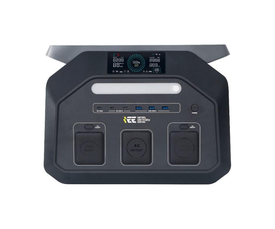 Зарядная станция P1800 1800 Вт 1024 Вт/ч LiFePO4 Black (HH83083)