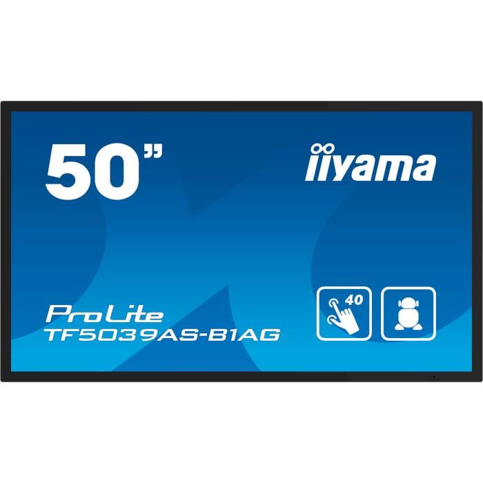 Дисплей интерактивный сенсорный Iiyama ProLite TF5039AS-B1AG Black (30359611)