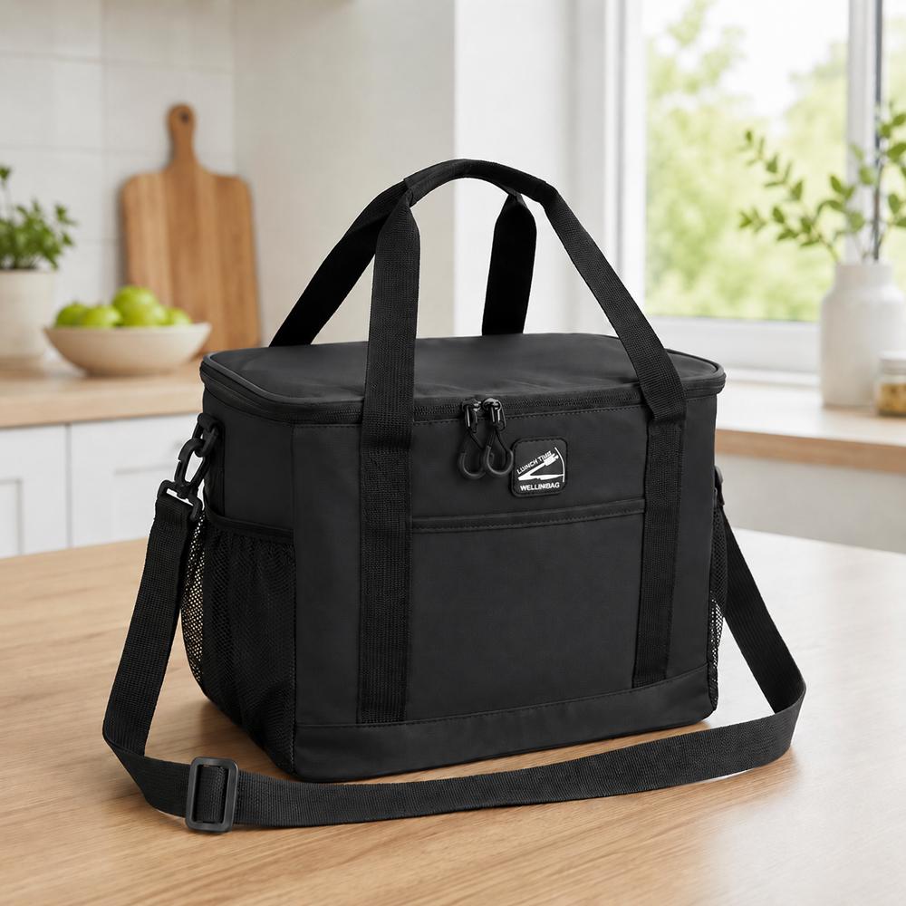 Сумка-холодильник Resort с ручками 29x18x23 см Черный (03-чер-R40905-S)