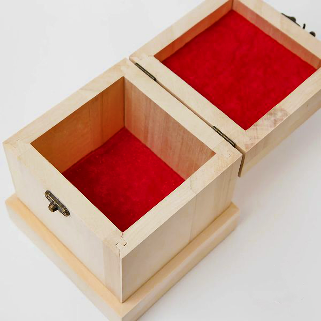 Заготовка шкатулки 12х12 см Липа (23702632) - фото 4 Заготовка шкатулки 12х12 см Липа (23702632) - фото 4