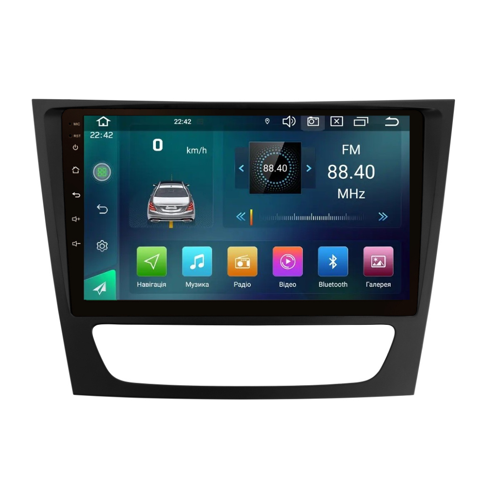 Магнитола штатная CYCLONE C9-006 DVR DSP Carplay 2/32 GB для Mercedes W211 2002-2009 г. (AR-81365)