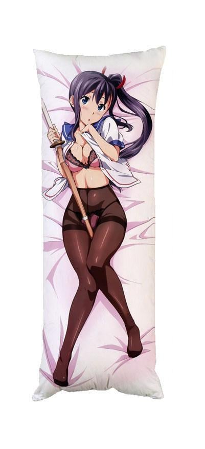 Подушка дакимакура Харуто Амая MAKEN-KI Haruko Amaya декоративная ростовая для обнимания 50x150 см (1834012395)