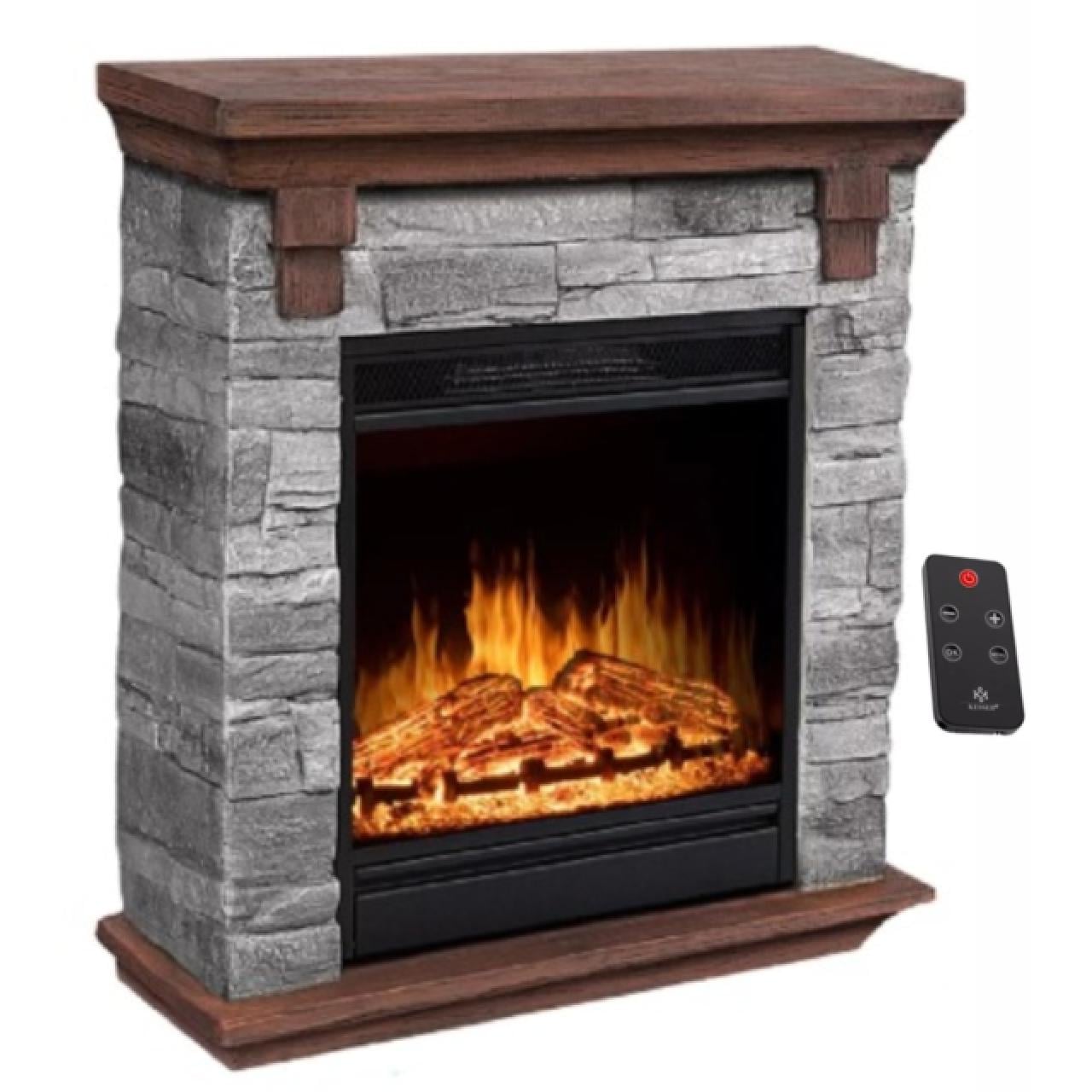Электрокамин KESSER Германия 67,5x60x22,5 см Серо-коричневый (24386793)