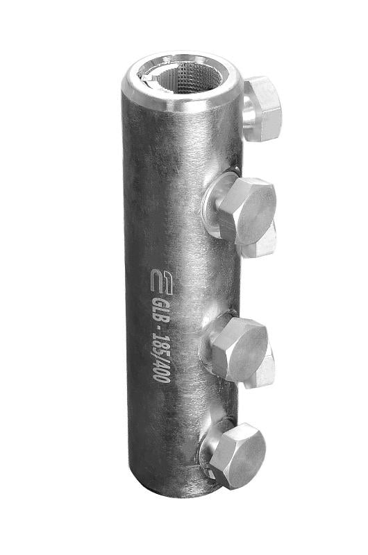 Гільза алюмінієва АСКО-УКРЕМ GLB-185/400 з відривними болтами 6 шт. 185-400 мм2 170 мм (A0060250006)