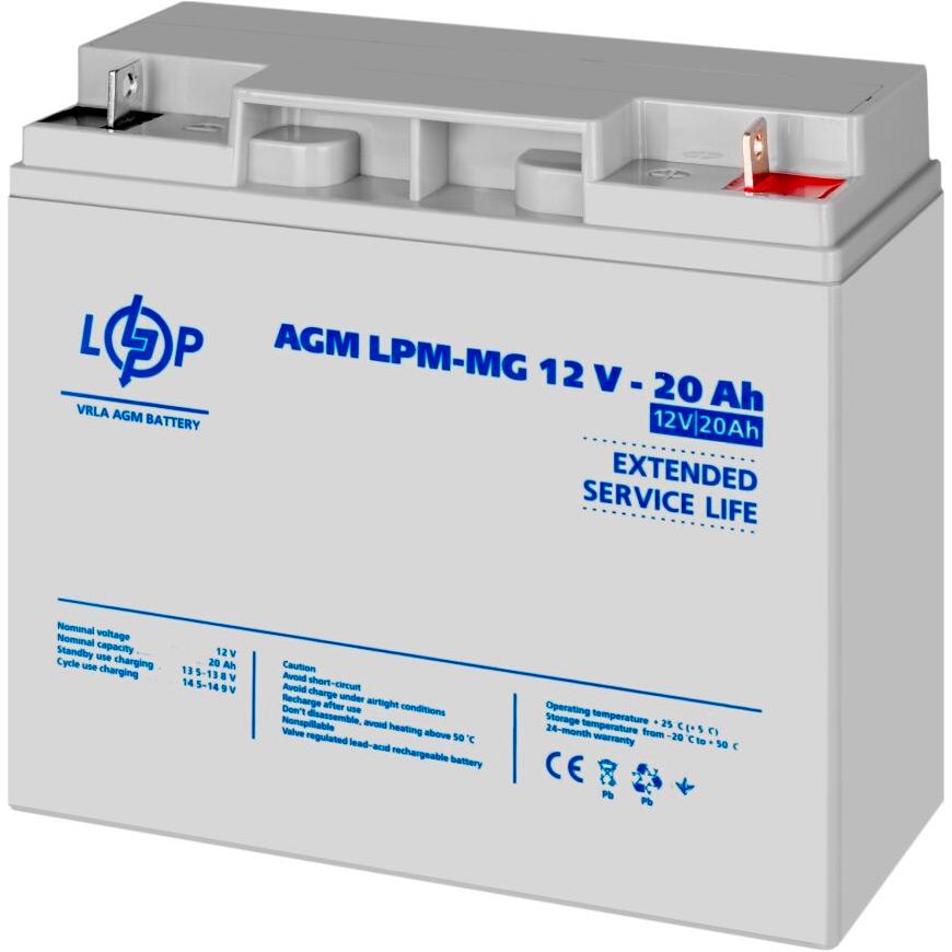 Аккумулятор для ИБП LogicPower LPM-MG 12V/20 Ah (10770) - фото 3