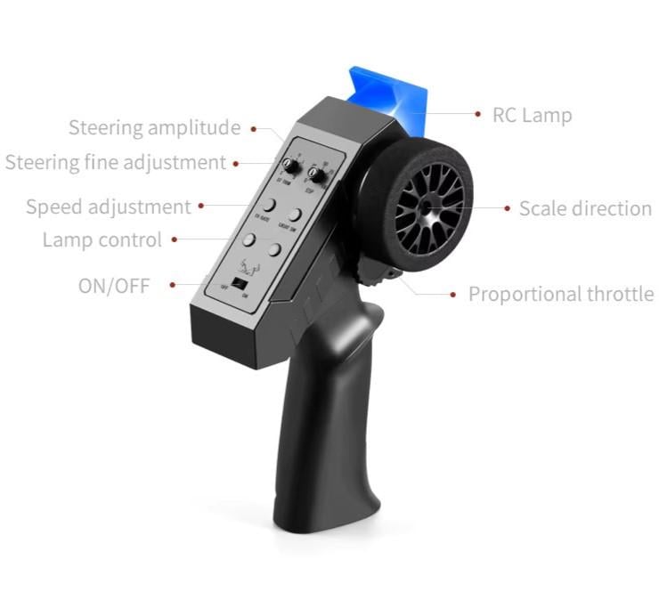 Машинка на радіокеруванні MN128 (Jeep Wrangler) - фото 9 Машинка на радіокеруванні MN128 (Jeep Wrangler) - фото 9
