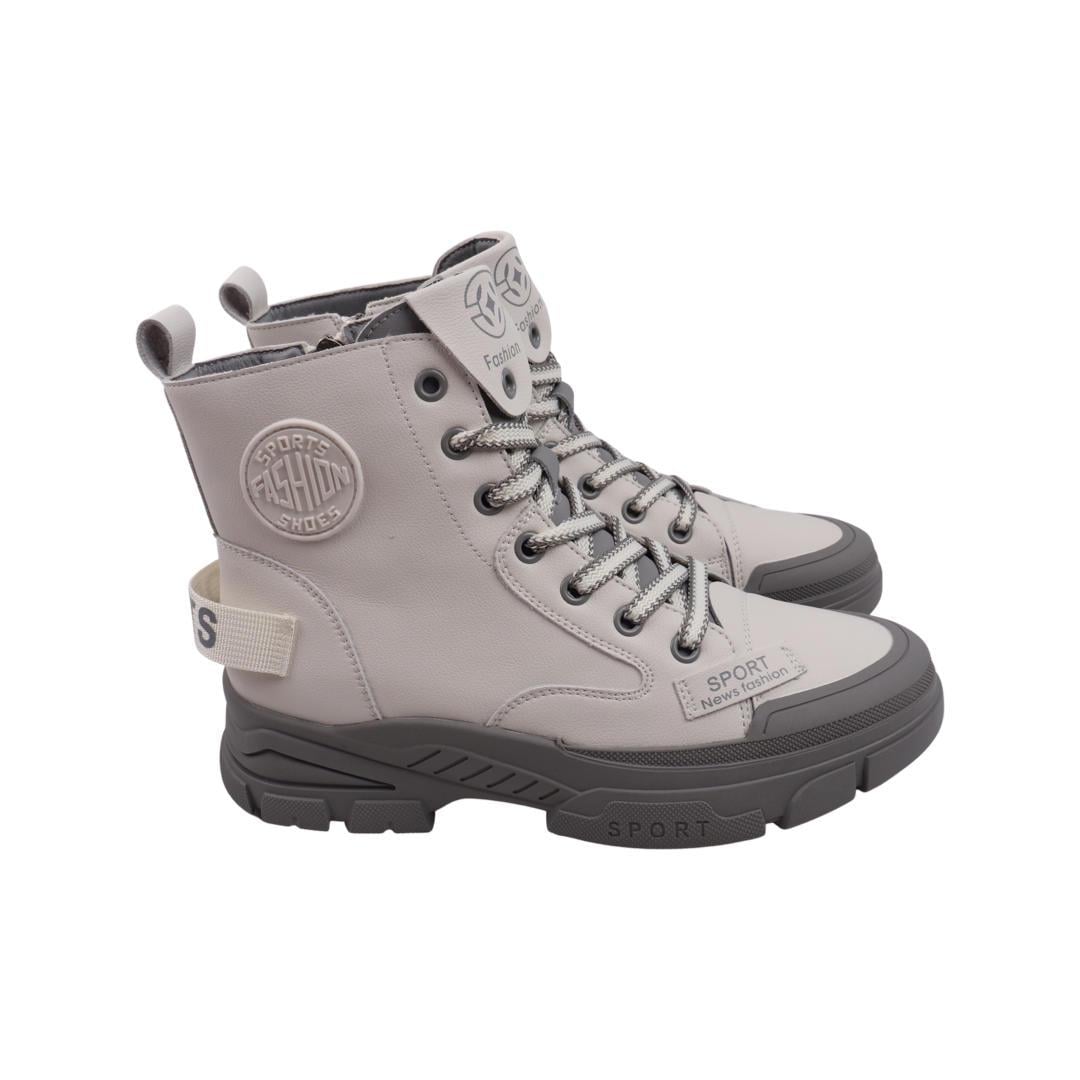 Ботинки женские Berisstini из кожи р. 38 Белый (108-22DHS)