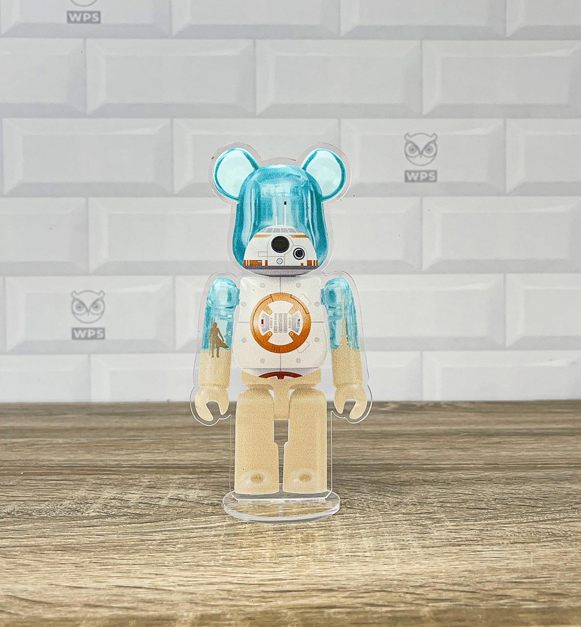 Фігурка колекційна акрилова Bearbrick R2D2 (2131478074)