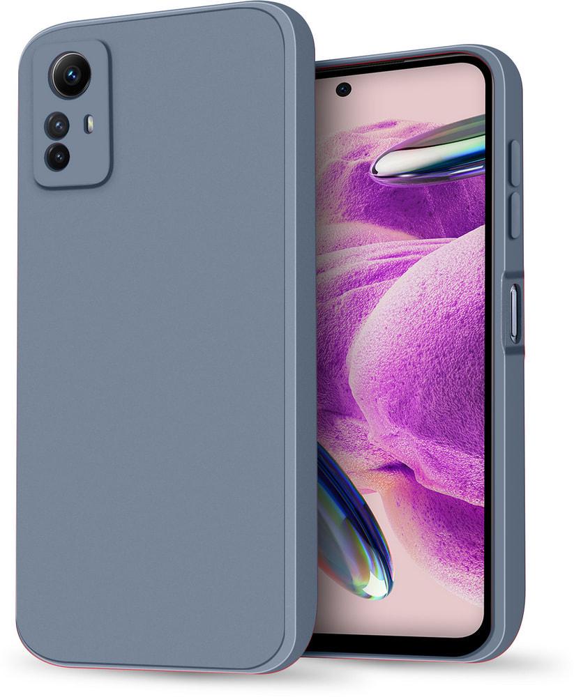 Силіконовий чохол HardCorner Xiaomi Redmi Note 12S (з мікрофіброю) Gray Blue (34863-6D) Силіконовий чохол HardCorner Xiaomi Redmi Note 12S (з мікрофіброю) Gray Blue (34863-6D)