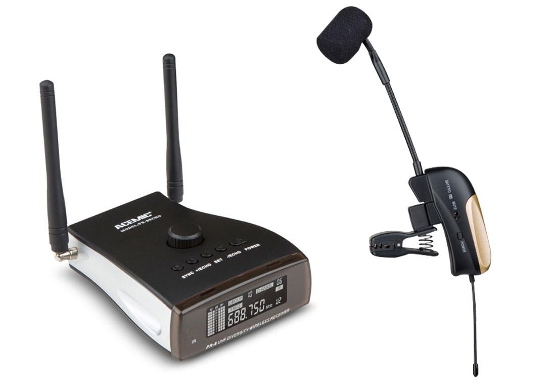Мікрофон бездротовий для саксофона ACEMIC PR/8-ST4 радіосистема з ефектами (0136)