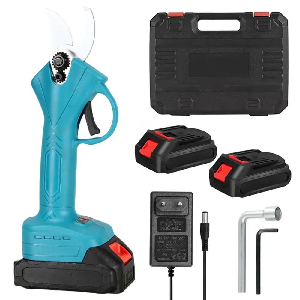 Секатор аккумуляторный садовый QJ25 с 2 аккумуляторами (234569529)