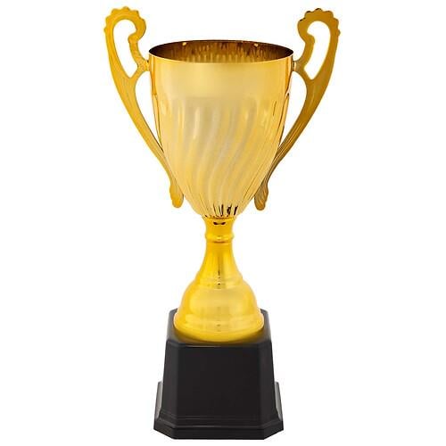 Кубок спортивный наградный SP-Sport Mazer 137F 24х13х8 см Золотой (31807858)