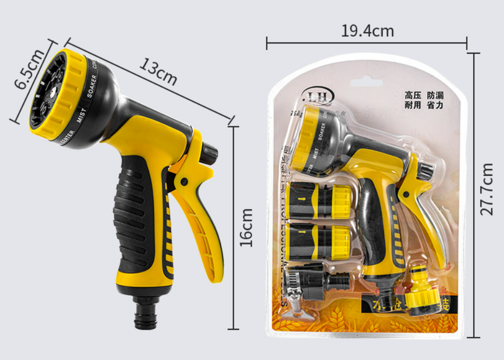 Насадка распылитель на шланг washing gun 707-2 пистолет (P101215) - фото 6