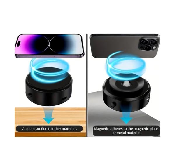 Тримач вакуумний автоматичний X8Q для авто та побуту з магнітним кріпленням та бездротовою зарядкою для смартфона Black - фото 8 Тримач вакуумний автоматичний X8Q для авто та побуту з магнітним кріпленням та бездротовою зарядкою для смартфона Black - фото 8
